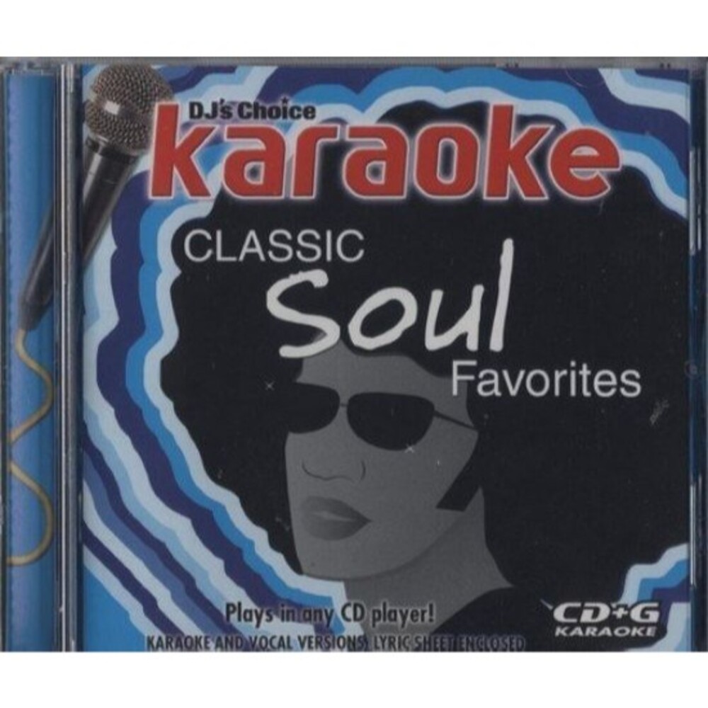 Classic Soul Favorites [Audio CD+G, 790617156121] DJ's Choice Karaoke * NEW